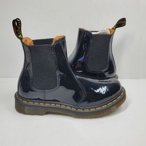 Dr. Martens 2976 Black Patent Chelsea boots